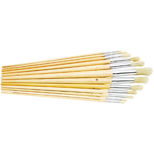12 pc Long Handle Artist Brush