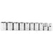10 pc 1/2" DR Socket Set - MM