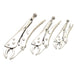 3 Pc Lock Grip Plier Set