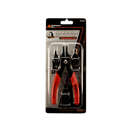 5 Pc Comb Snap Ring Plier Set