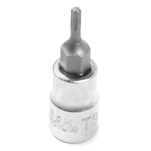 1/4" Dr Star Bit T-9 Skt CrV