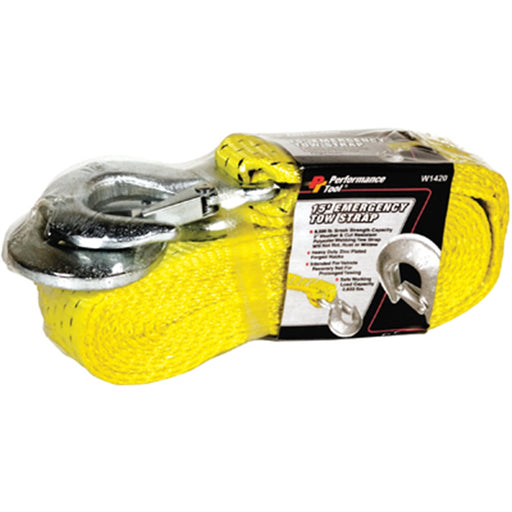 2" x 15' 8500lb Cap. Tow Strap