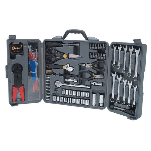 TOOL SET 265PC TRI-FOLD W/CABLE TIES