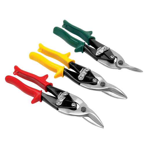 3Pc Aviation Tin Snip Set