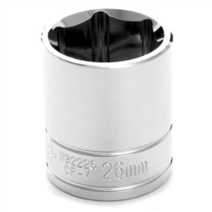 1/2" Dr 6pt Std. Socket 26mm