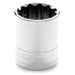 1/2" Dr 12pt Stndrd Skt 1"