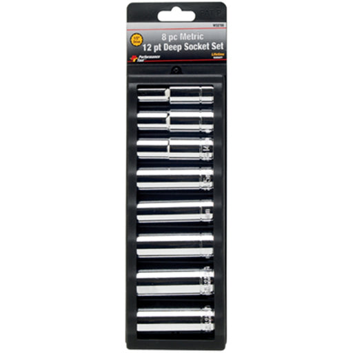 8 Pc 1/2'' Dr 12pt Metric