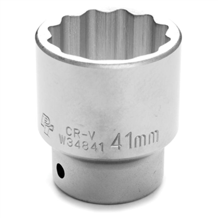 41MM 12PT CHROME SOCKET