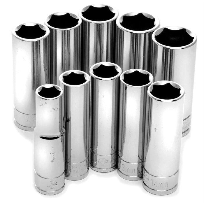 10 Pc 3/8'' Dr MM Deep Skt Set