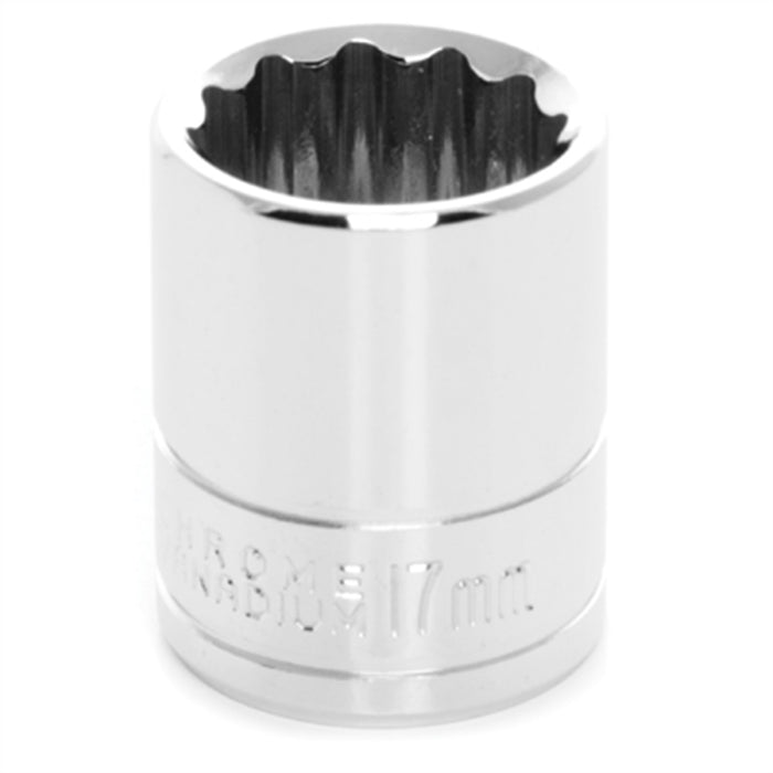 3/8" Dr 12pt Stndrd Sckt 17mm