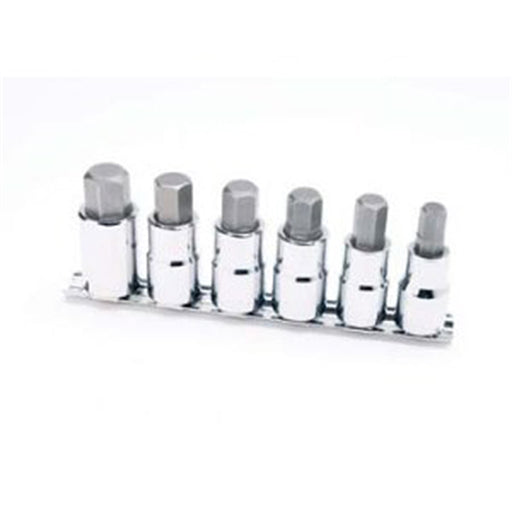 6 PC LARGE HEX BIT SOCKETS