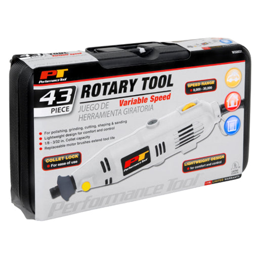 ROTARY TOOL KIT 43PC