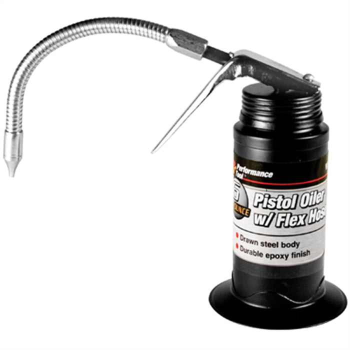 6oz Pistol Oiler w/ Flex Hose