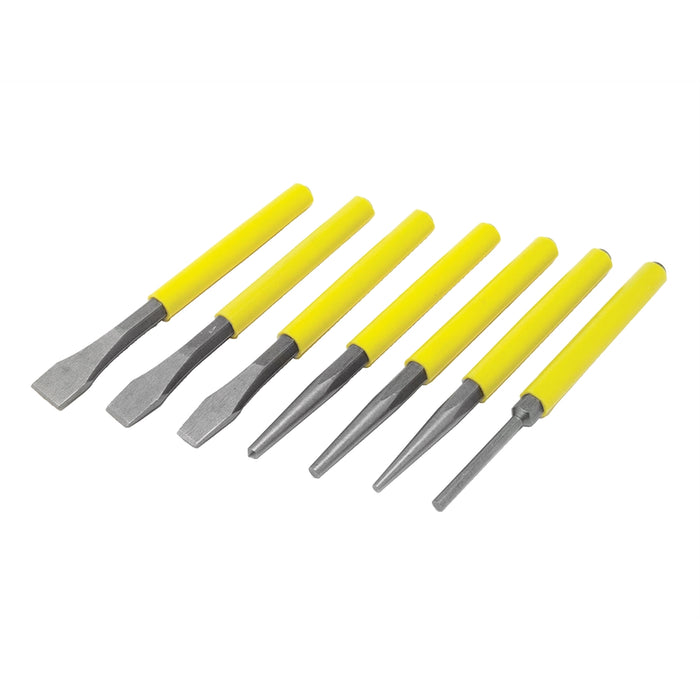 7 Pc Chisel & Punch Set