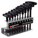 T-HANDLE HEX KEY SET METRIC 10PC