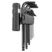 9pc X-Trax MET Hex Key Set