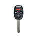 Honda 2008-2015 4-Button Remote Head Key