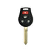 Nissan 2003-2018 4-Button Remote Head Key
