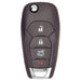 Chevy Cruze 2016+ 4-Button Remote Head Key